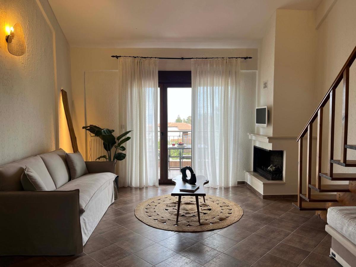 Captain'S Apartments Pefkochori Bagian luar foto